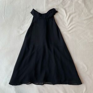 Zara High-Neck Sheer Top